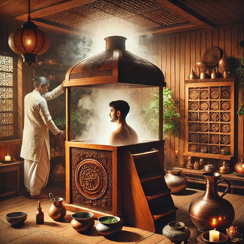 Swedan(induced sweating therapy)