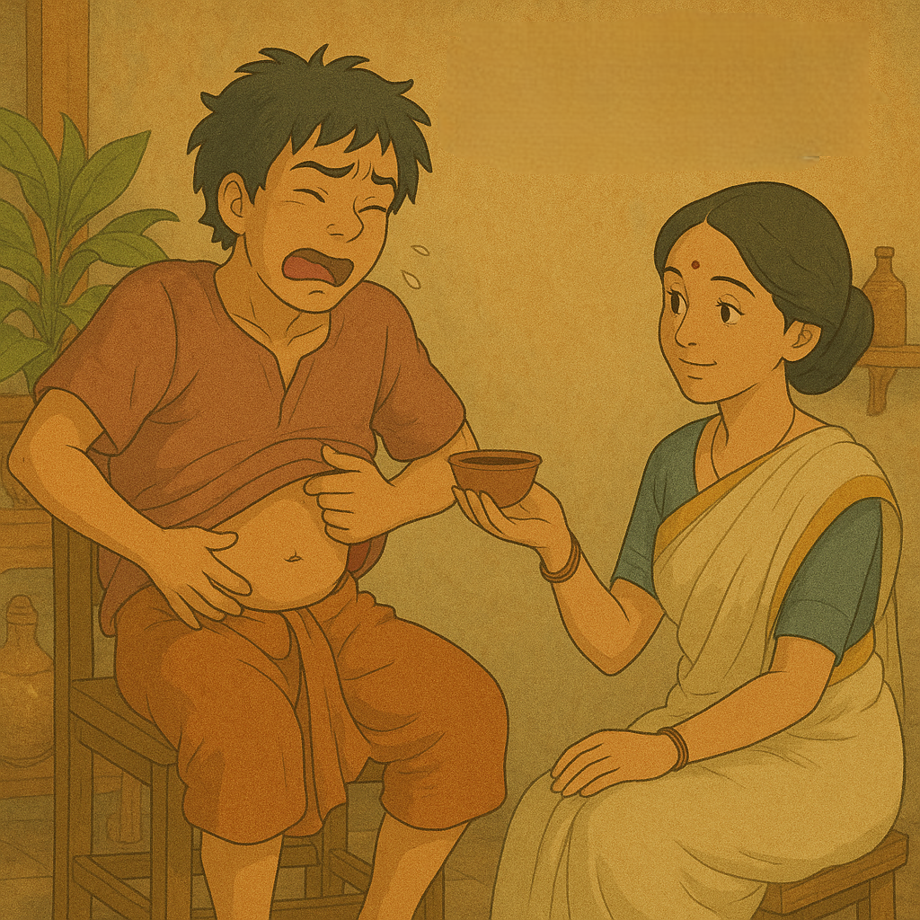 Virechan ( Medicine Infused Purgation )
